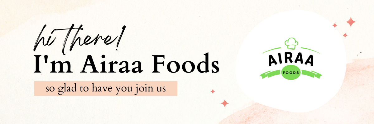 Airaa Foods Banner